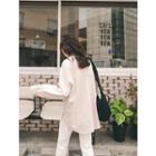 Cutout-back Loose-fit Shirt