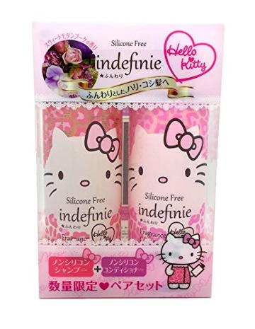 Sanrio - Indefinie Hello Kitty Shampoo And Conditioner Set 500ml X 2 Pcs