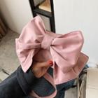 Plain Bow Crossbody Bag