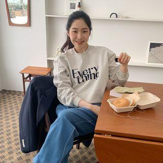 Everything Letter Sweatshirt