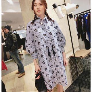 Star Embroidered Dress