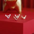Asymmetrical Deer Stud Earring