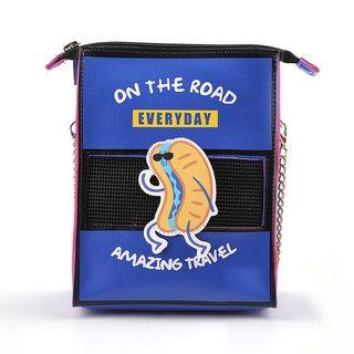 Snack Print Crossbody Bag