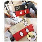 Mickey Mouse Print Clutch