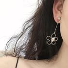 Faux Pearl Wirework Flower Dangle Earring (various Designs)