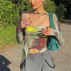 Set: Tie Dye Shrug + Camisole Top