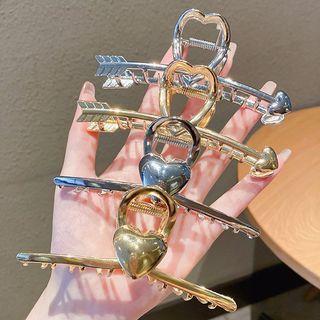 Heart / Arrow Alloy Hair Clamp / Set
