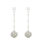 Ball Dangle Earrings One Size