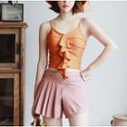 Set: Ruffled Bikini + Swim Skort