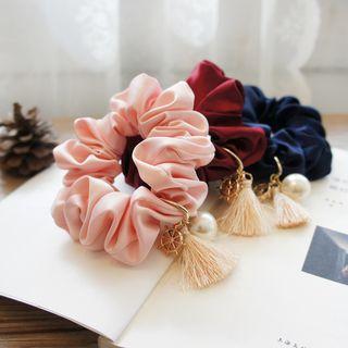 Anchor Faux Pearl Hair Tie