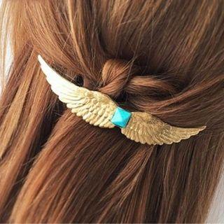 Wing Hair Clip Gold - One Size
