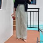 [magic Pants] Tie-waist Dress Pants