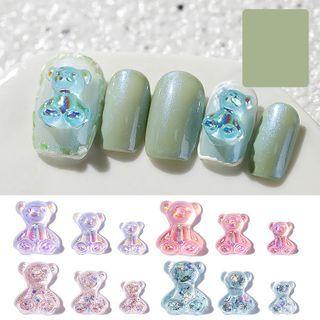 3d Bear Nail Art Decoration