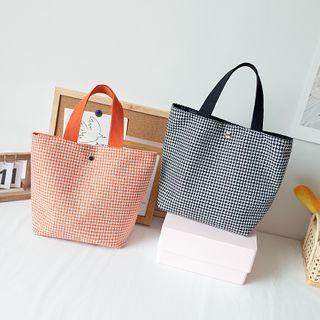 Plaid Lunchbox Bag