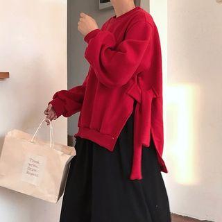 Side Slit Sweatshirt