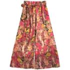 Chiffon Wide-leg Skort Color - One Size