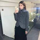 Button-up Jacket / Midi Skirt