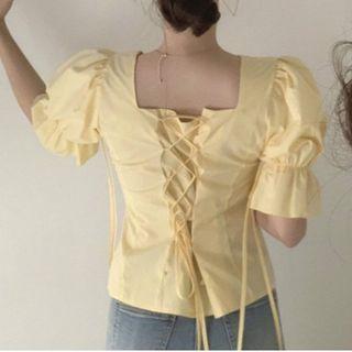 Short-sleeve Adjustable Top