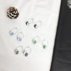 Button Accent Earrings
