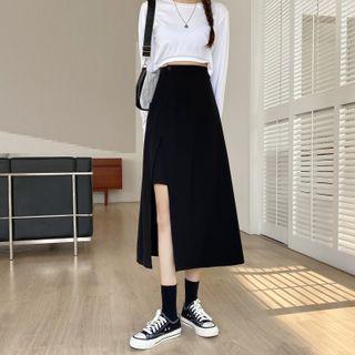High-waist Cargo Pocket Skirt