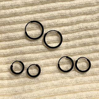 Mini Alloy Hoop Earring