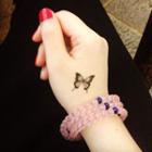 Butterfly Print Waterproof Temporary Tattoo One Piece - One Size