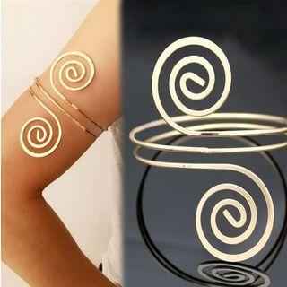 Swirl-detail Bangle