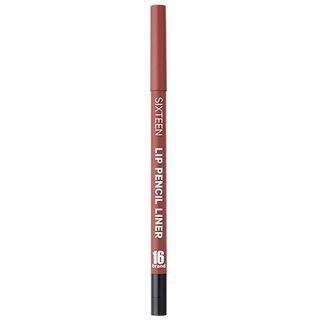 16brand - Sixteen Lip Pencil Liner (10 Colors) Red Brown