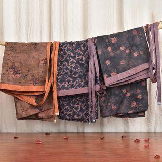 Floral Maxi Hanfu Skirt