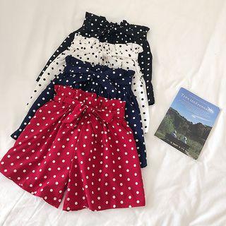 Dot Loose-fit Shorts
