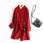 Set: Sleeveless Double-breasted Midi Dress + Cropped Jacket