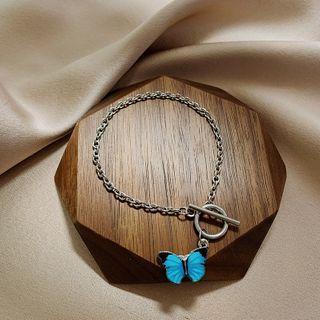 Acrylic Butterfly Bracelet