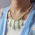 Beaded Necklace Q19 - 1 Piece - One Size
