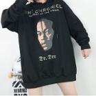 Hooded Sweatshirt Black - One Size