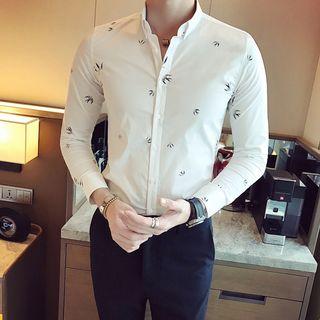 Swallow Silm-fit Long Sleeve Shirt