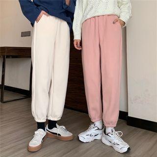 Elastic-waist Sports Pants