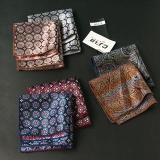 Paisley Pattern Pocket Square