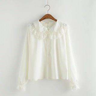 Lace Collared Blouse