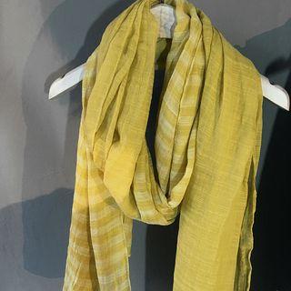 Stripe Linen Cotton Scarf