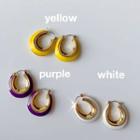 Glaze Hoop Earring