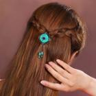 Retro Turquoise Hair Tie As Shown In Figure - One Size
