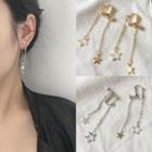 Alloy Star Fringed Earring 1 Pair - Gold - One Size
