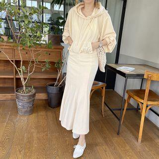 Kangaroo Hoodie & Mermaid Skirt Set