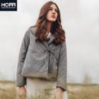 Padded Tie-front Jacket