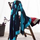 Bear-print Scarf