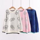 Astronaut Jacquard Sweater