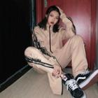 Dragon Embroidered Zip Jacket / Sweatpants