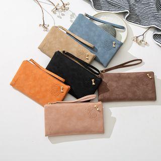 Bow Detail Long Wallet