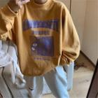 Lettering Overiszed Pullover
