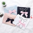 Rabbit Bow Short-sleeve T-shirt